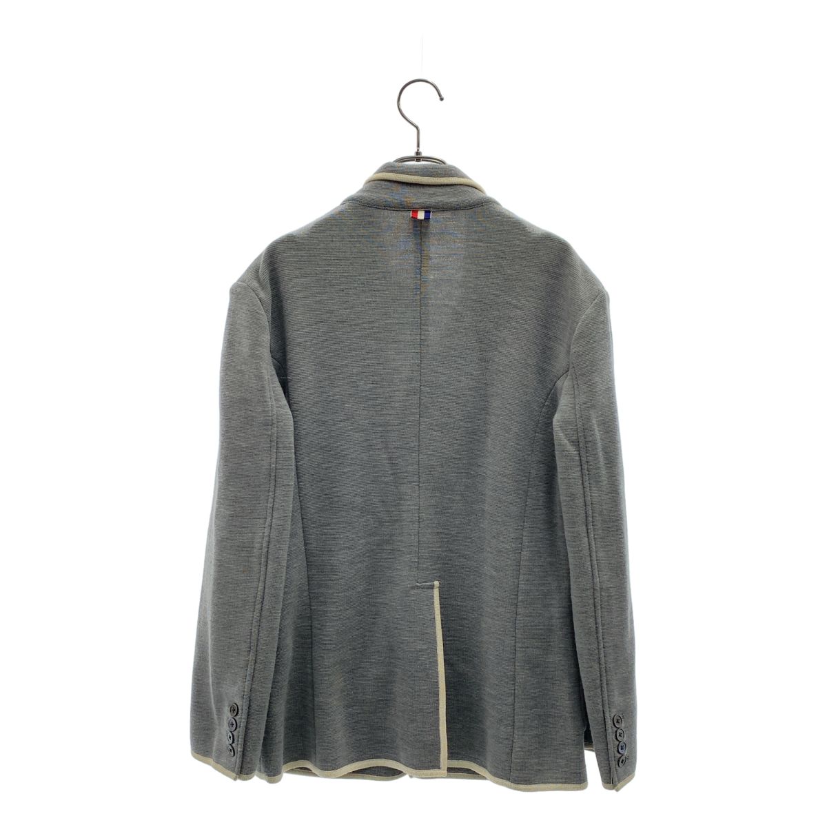 THOM BROWNE / トムブラウン | ウール 4B ニットテーラードジャケット