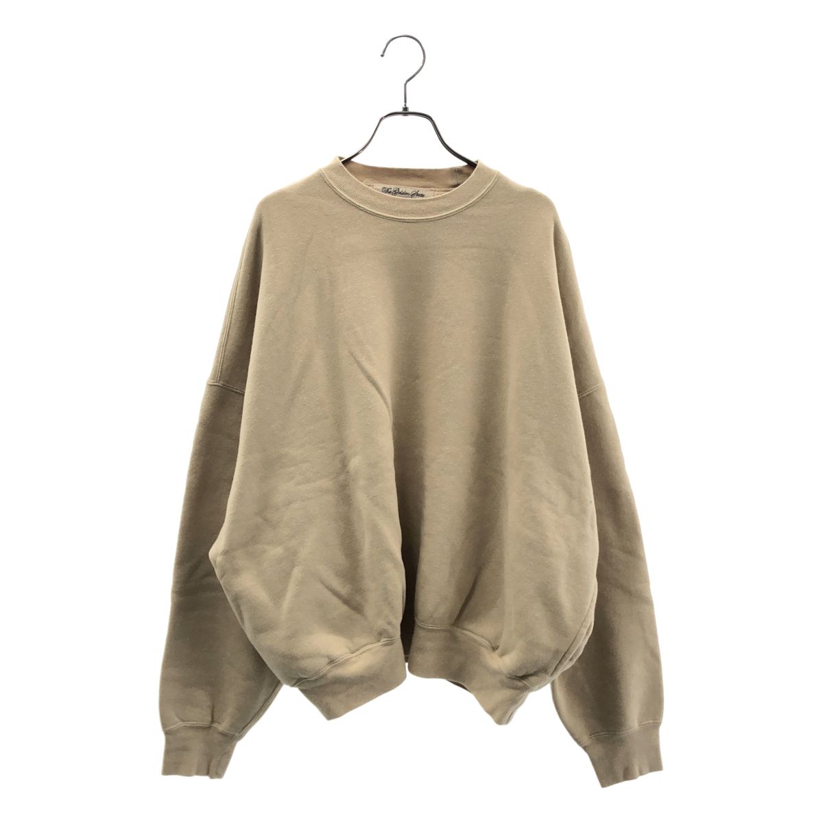 THE SHISHIKUI / シシクイ | × REMI RELIEF / Brushed Crew 裏起毛 スウェットトレーナー | XS | ベージュ | レディース
