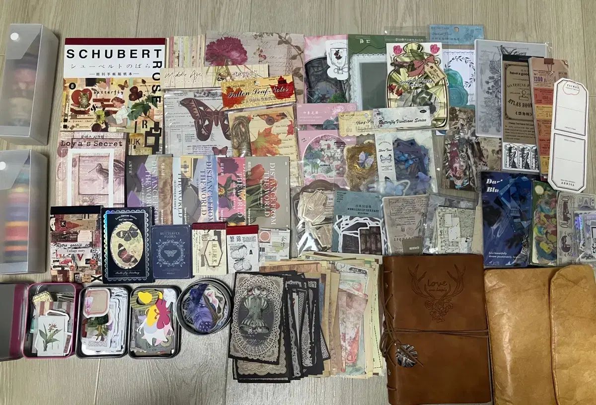 ヴィンテージ ダイアリーデコ セット まとめ 出品
