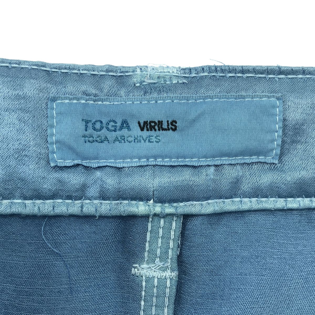 TOGA VIRILIS / トーガビリリース | 2023AW | サテンワイドパンツ | 46