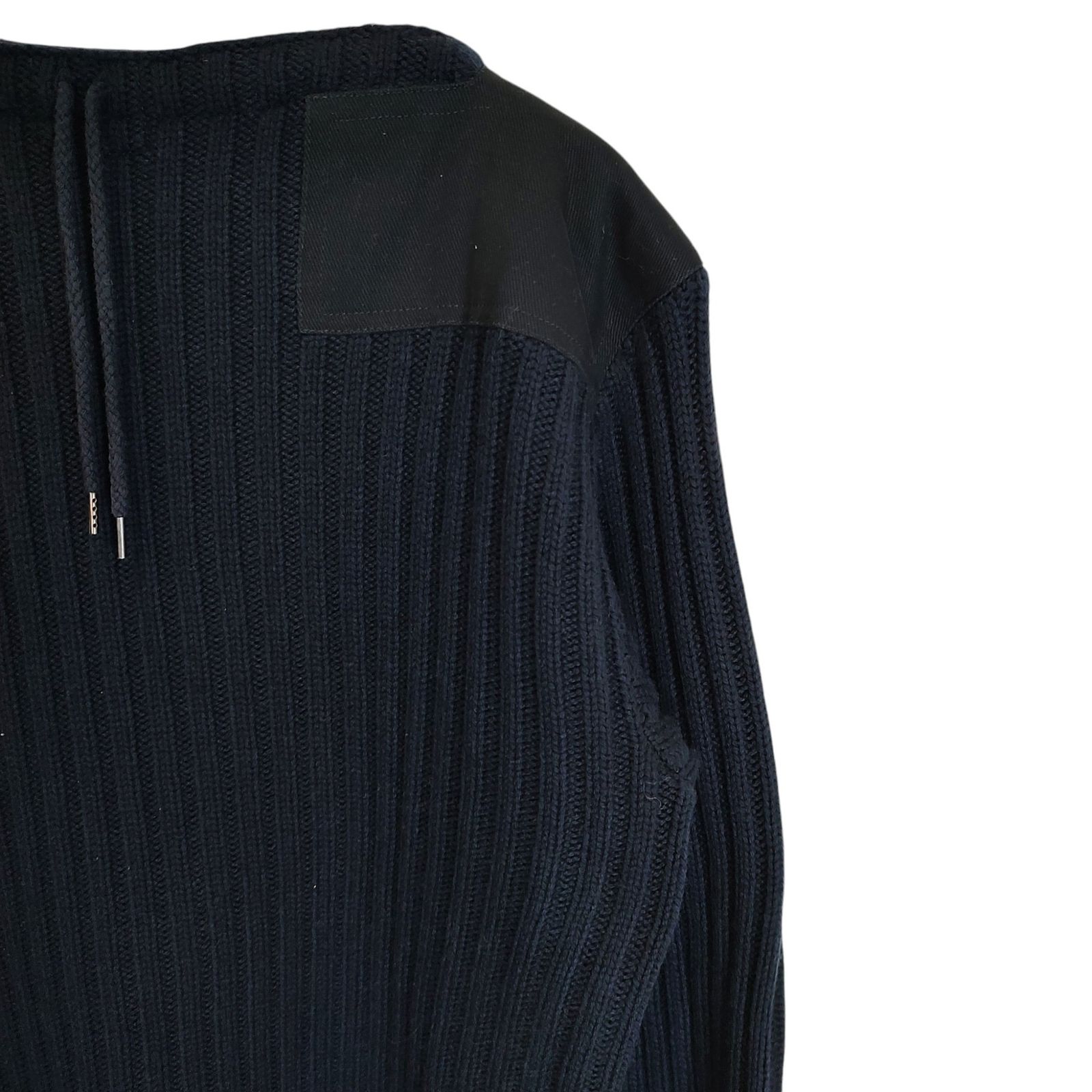 N.Peal エヌピール × 007 Army Sweater NTTD ウール カシミヤ リブド