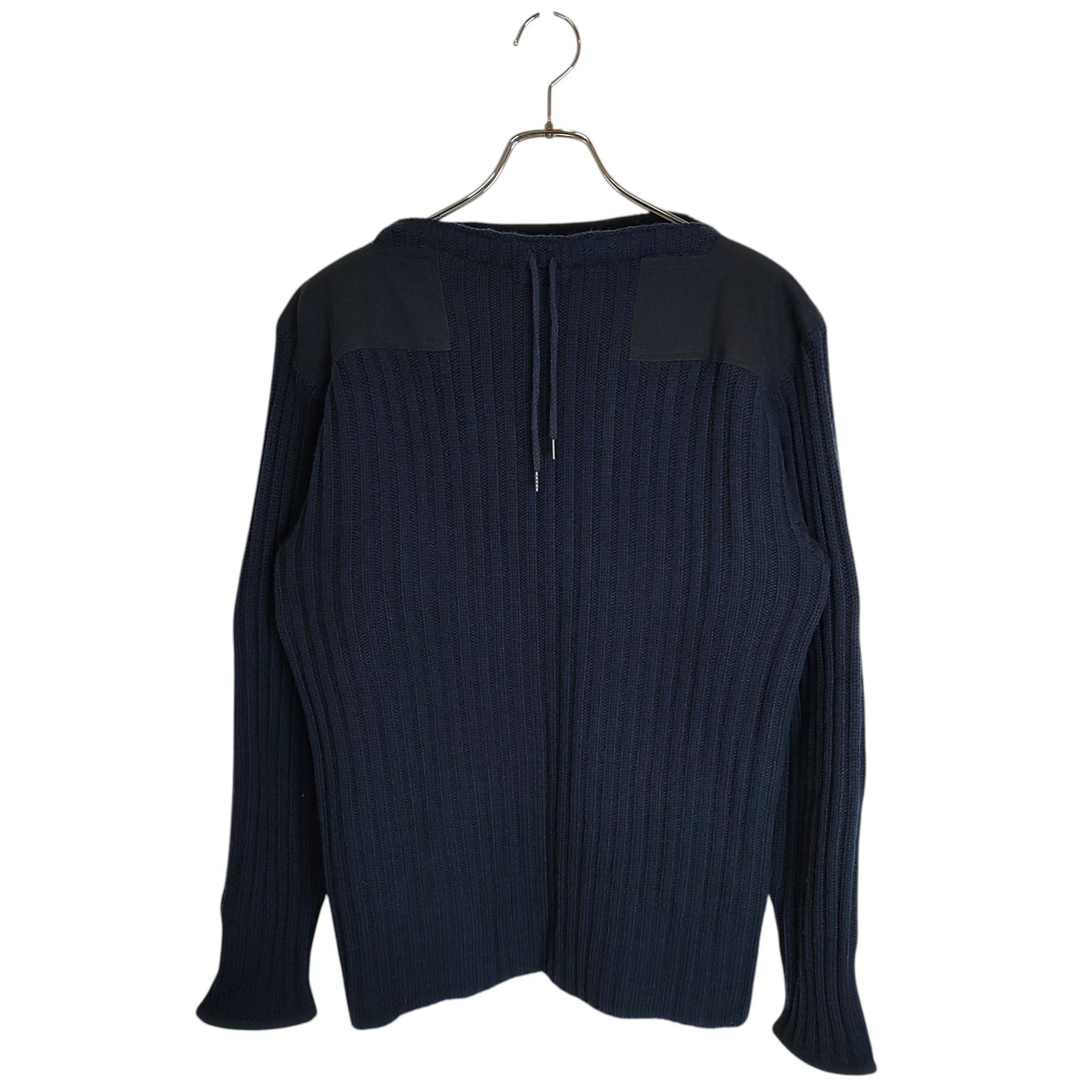 N.Peal エヌピール　カシミア　セーター　スコットランド製 N.Peal エヌピール × 007 Army Sweater NTTD ウール カシミヤ リブド
