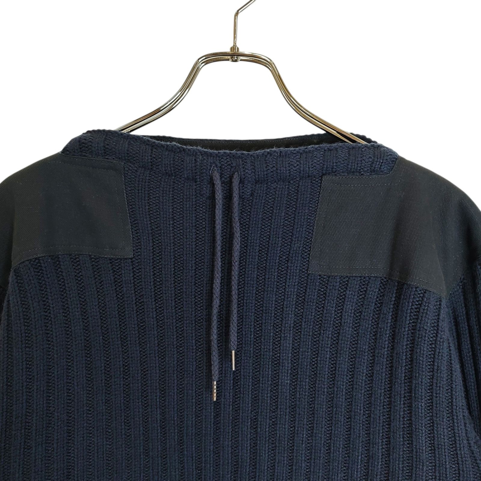 N.Peal エヌピール × 007 Army Sweater NTTD ウール カシミヤ リブド