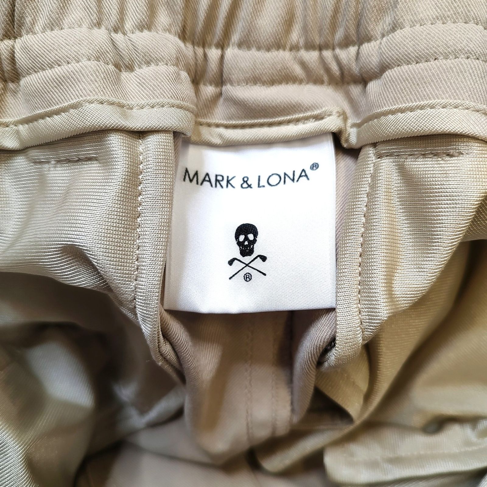 MARK&LONA マークアンドロナ ゴルフ Spare Lined Storetch Chino MLM