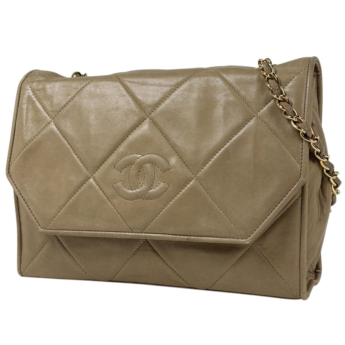 シャネル CHANEL ココマーク チェーン ショルダーバッグ マトラッセ