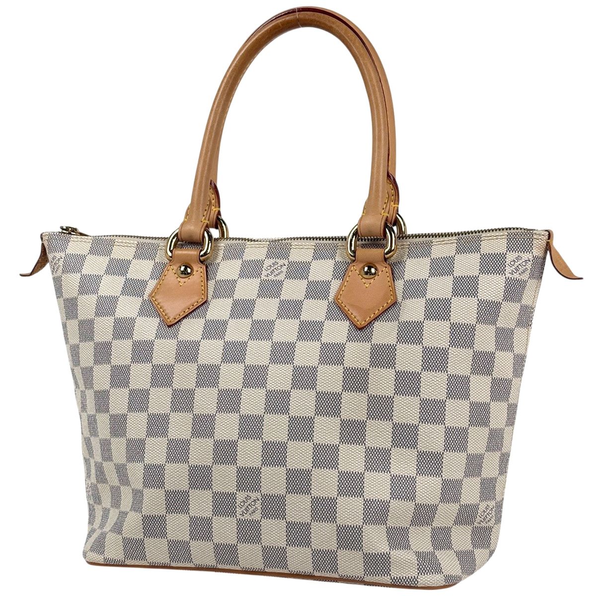 ルイ・ヴィトン Louis Vuitton サレヤPM ハンドバッグ トートバッグ ダミエアズール ホワイト N51186 レディース 【中古】