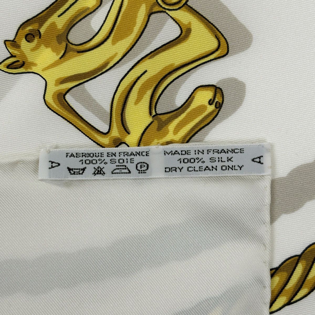 エルメス HERMES カレ90 LES CAVALIERS D'OR 黄金の騎士 スカーフ
