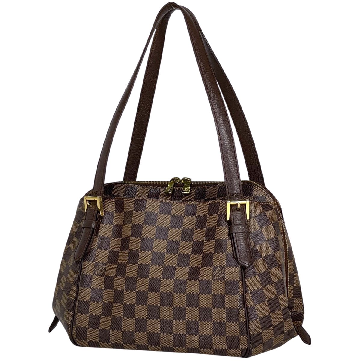 ルイ・ヴィトン Louis Vuitton べレムMM ハンドバッグ ダミエ ブラウン N51174 レディース 【中古】