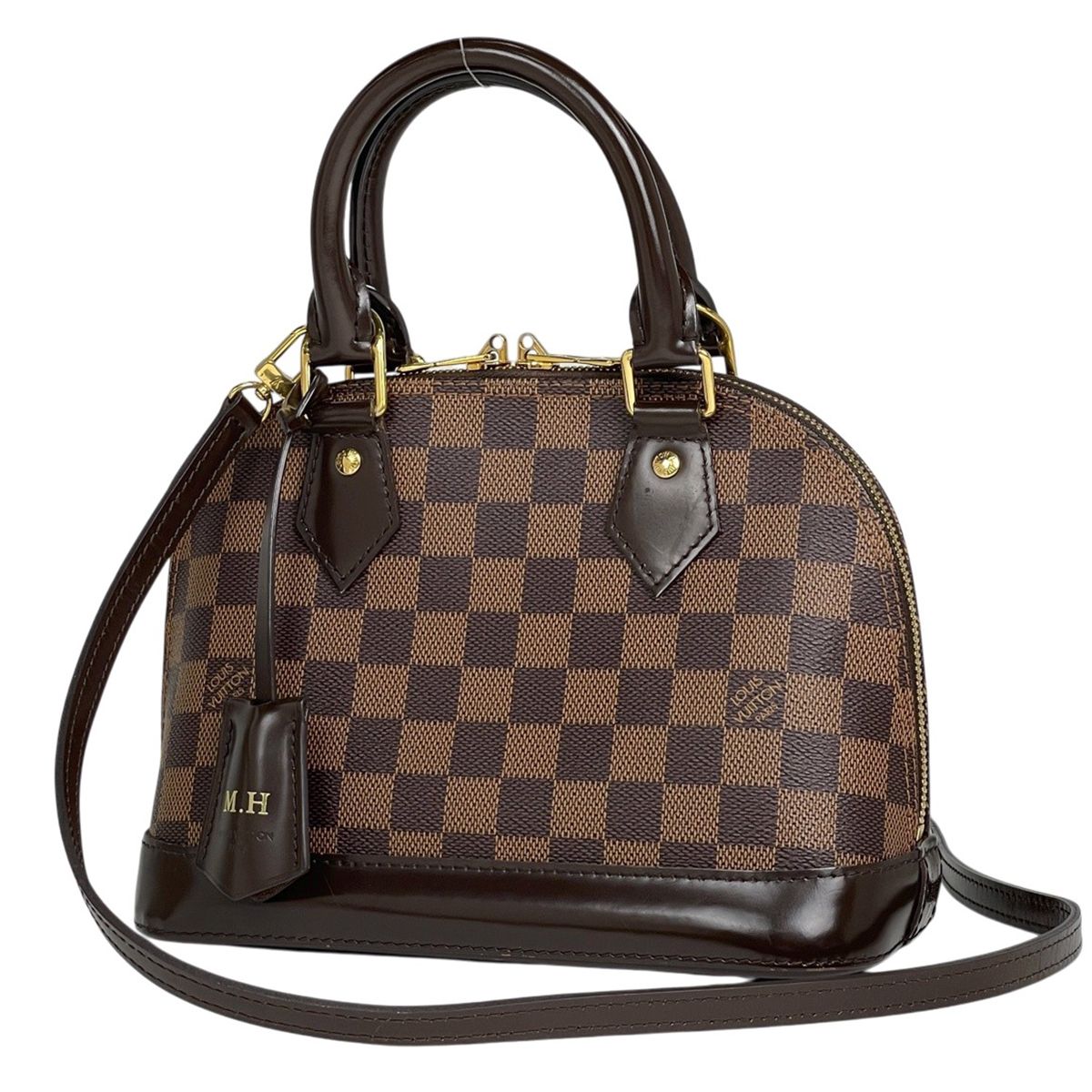 ルイ・ヴィトン Louis Vuitton アルマBB 2WAY ハンドバッグ ダミエ ブラウン N41221 レディース 【中古】
