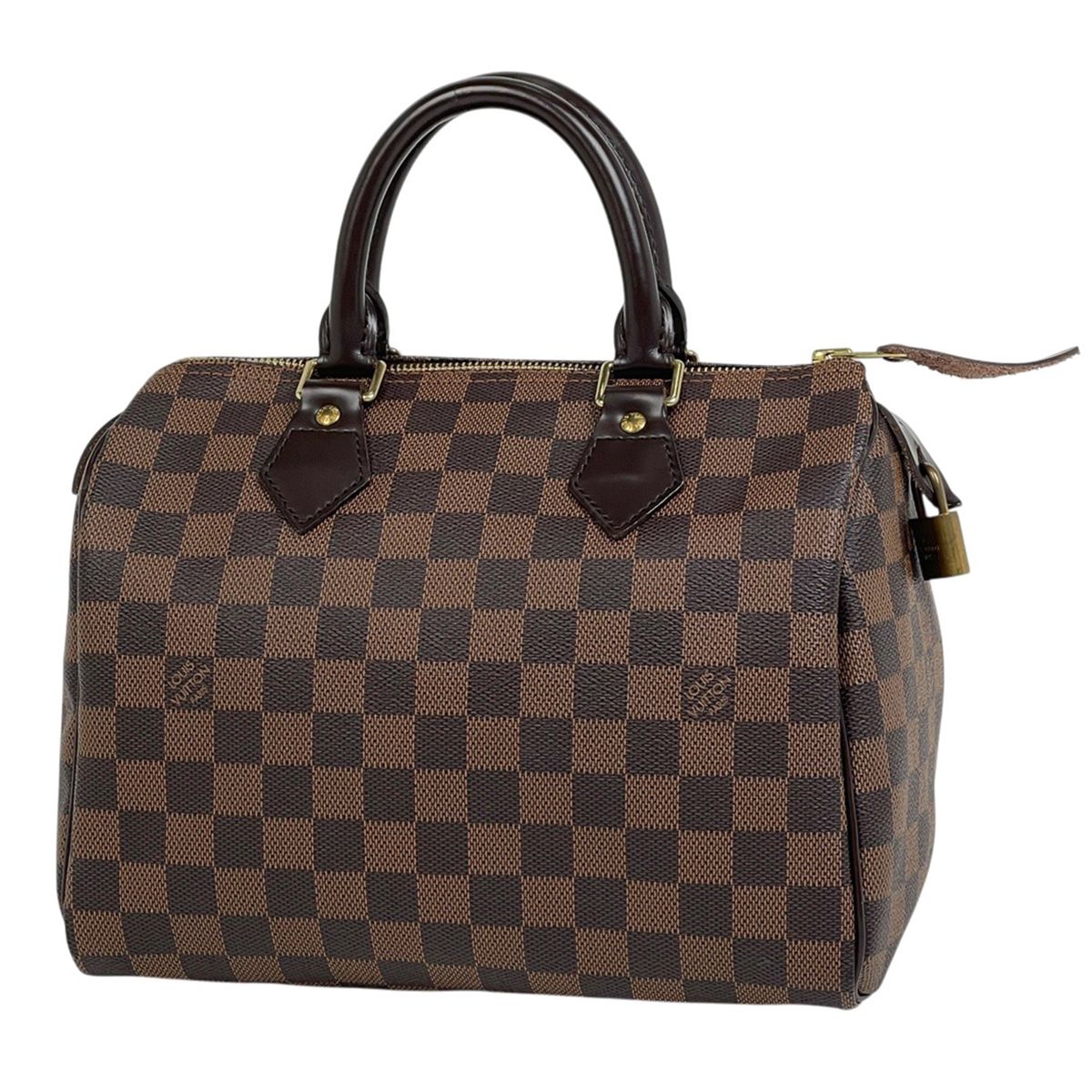 ルイ・ヴィトン Louis Vuitton スピーディ25 ハンドバッグ ダミエ ブラウン N41532 レディース 【中古】