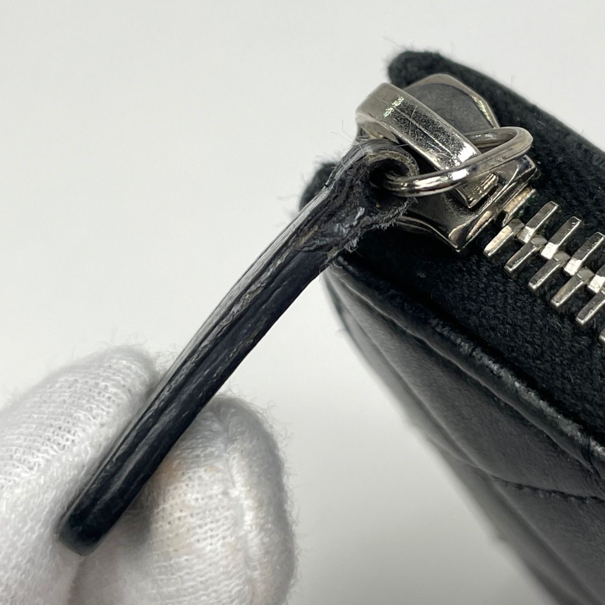 CHANEL マトラッセ 長財布 　L型ファスナー　ブラック シャネル CHANEL ココマーク L字ファスナー 長財布 マトラッセ レザー
