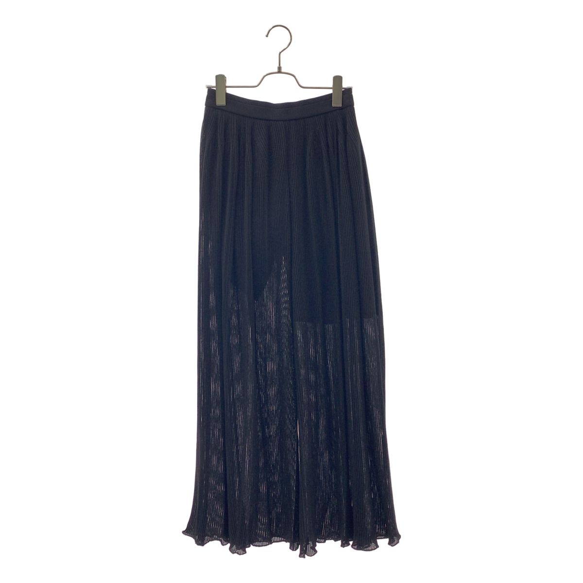 CFCL / シーエフシーエル | 2024SS | HYPHA LUCENT WIDE PANTS / リブ ワイド イージーパンツ | 1 | ブラック | レディース