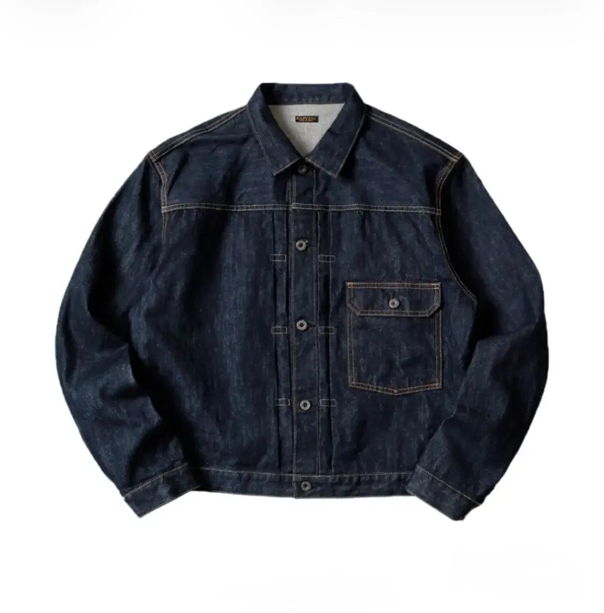5 KAPITAL 14oz デニム ONE WASH ジャケット Indigo