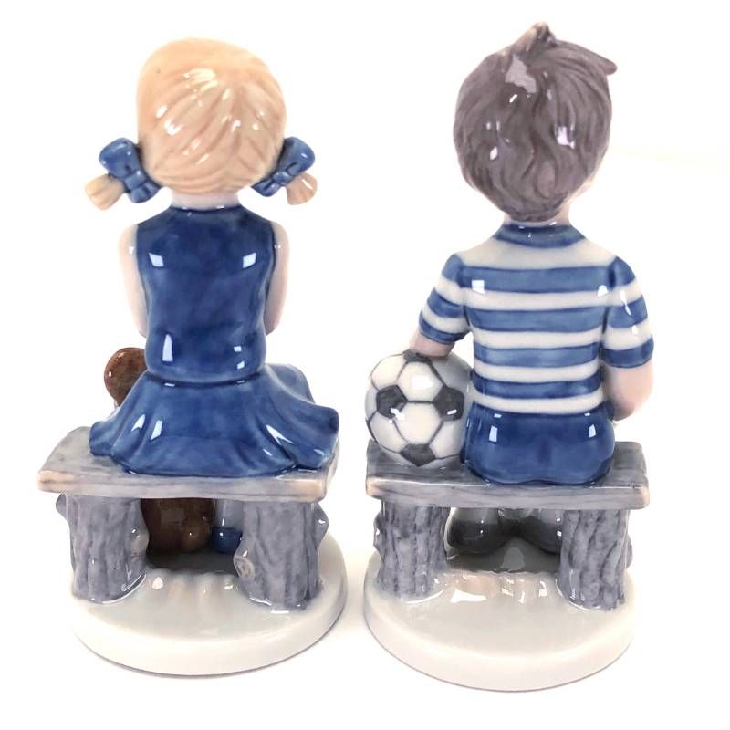 美品】Royal Copenhagen ロイヤルコペンハーゲン／女の子 男の子