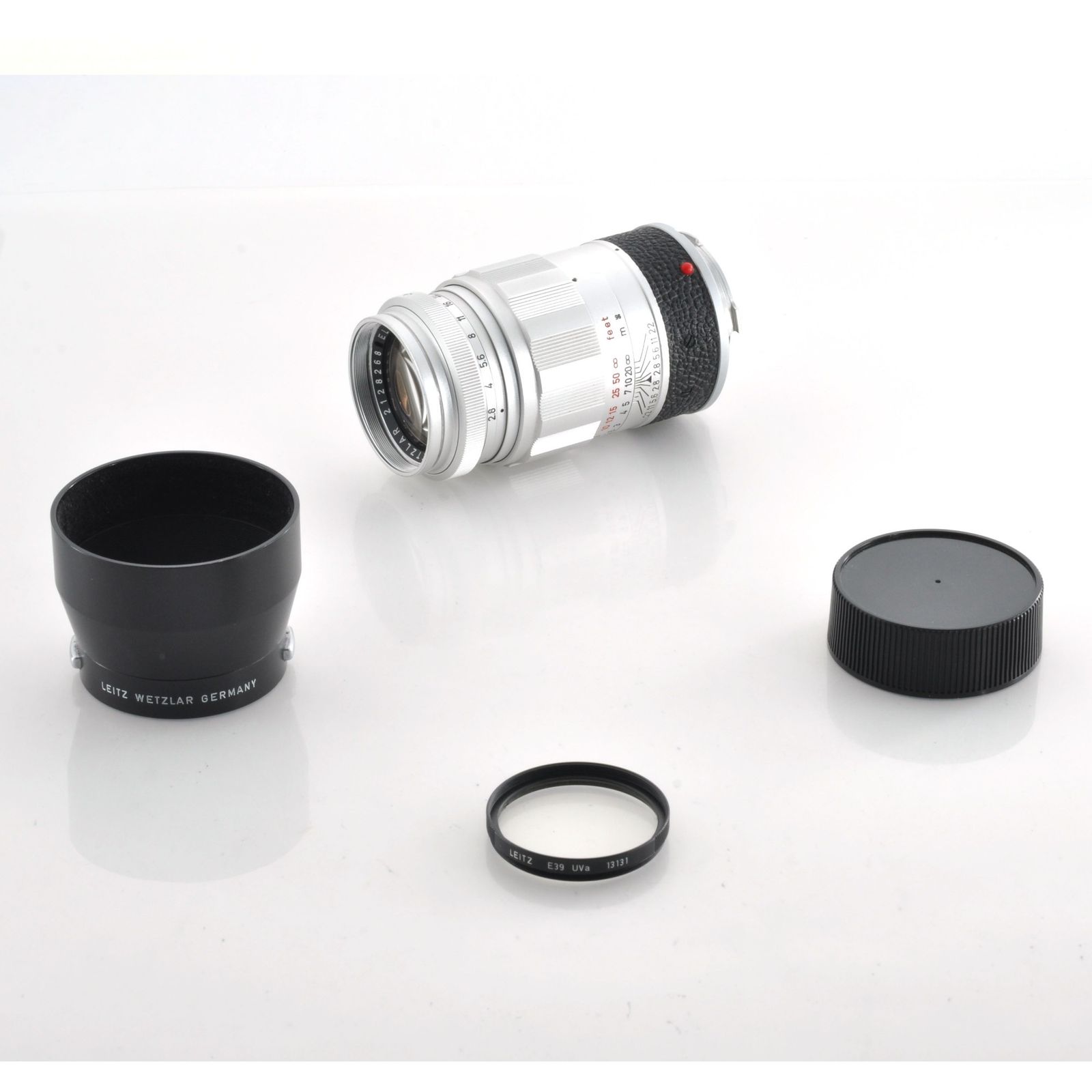 ライカ】Leica LEITZ ELMARIT 90mm F2.8 Mマウント 中望遠レンズ