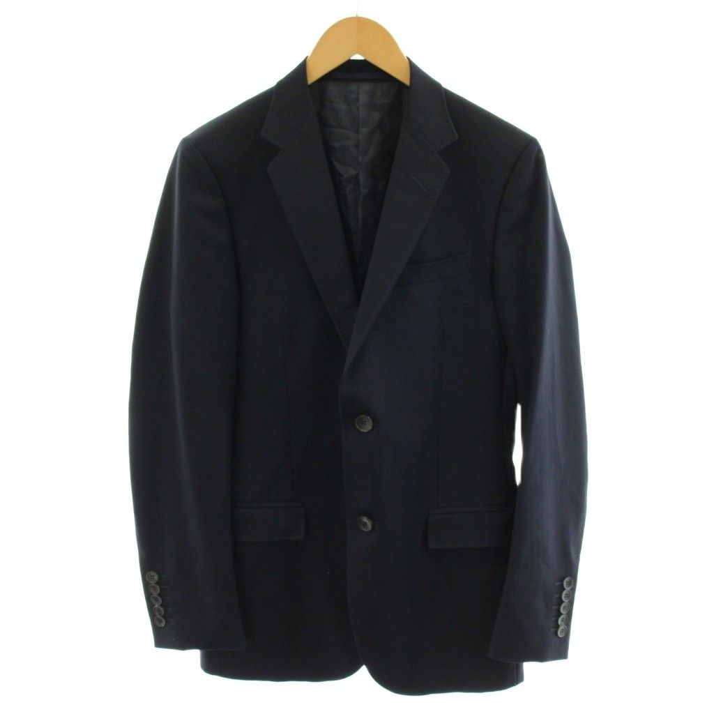 グッチ GUCCI テーラードジャケット シングル ウール モヘヤ混 46 黒 ブラック /AN59