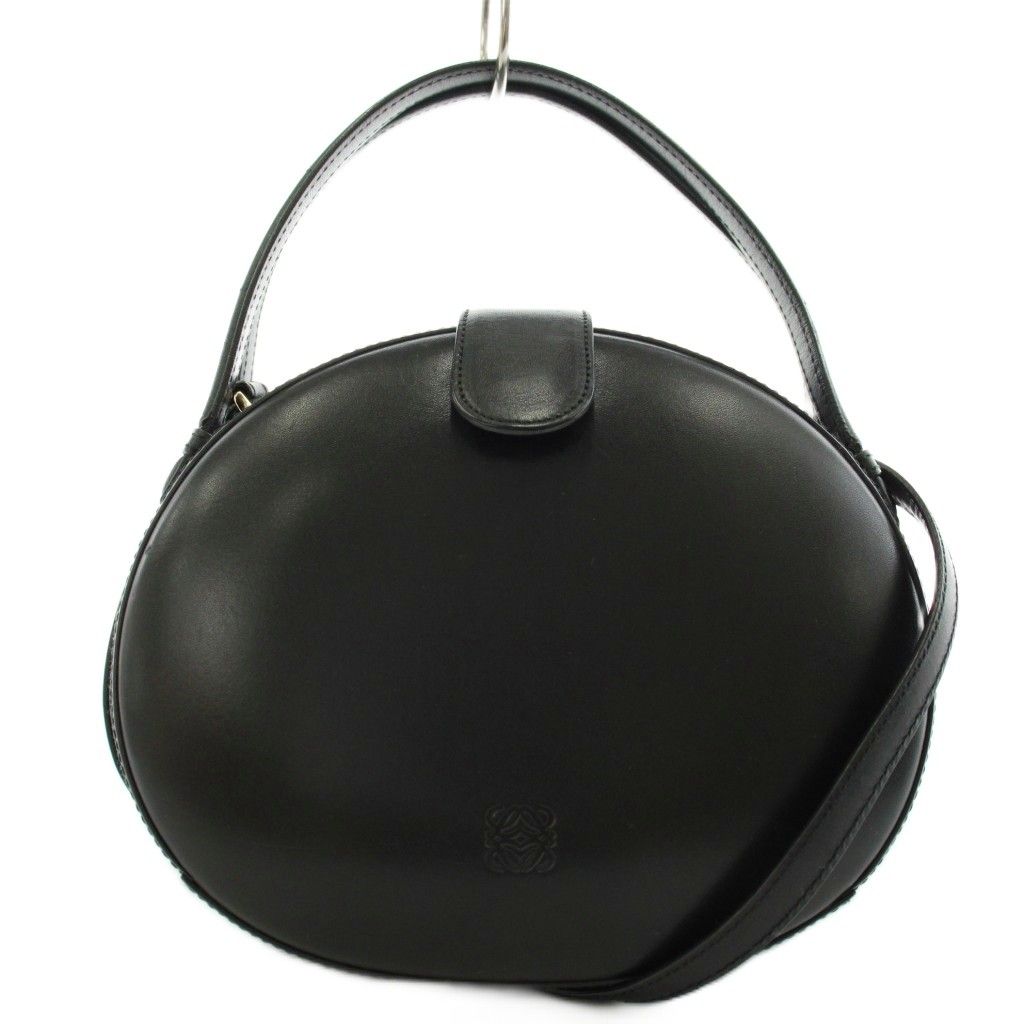 ロエベ LOEWE ヴィンテージ ラウンド 2WAY ハンドバッグ ショルダー