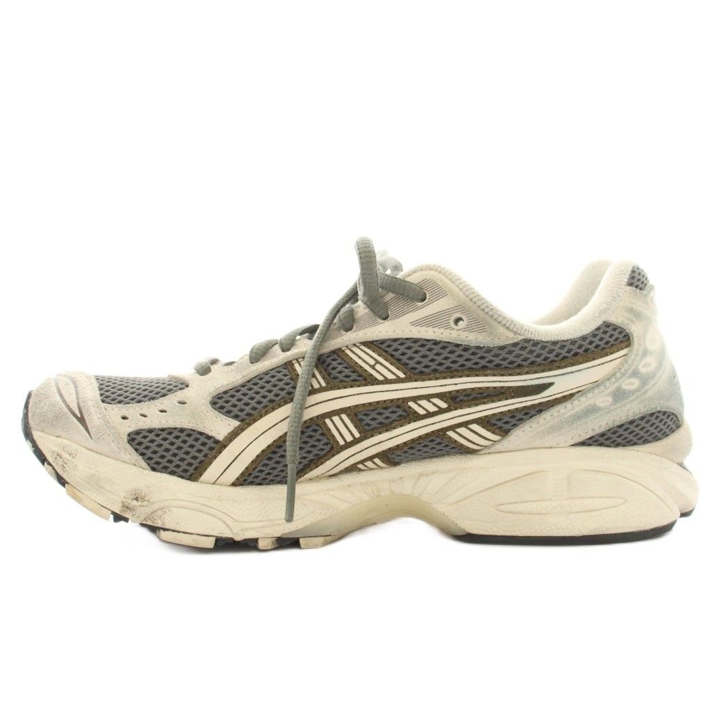 アシックス asics GEL KINETIC FLUENT スニーカー シューズ US6.5 グレー 白 ホワイト F451124 /HN