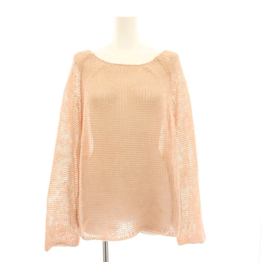 フレームワーク Framework 25SS LINEN CORD ニット セーター リネン ピンク 長袖 25080220714220 /YM5
