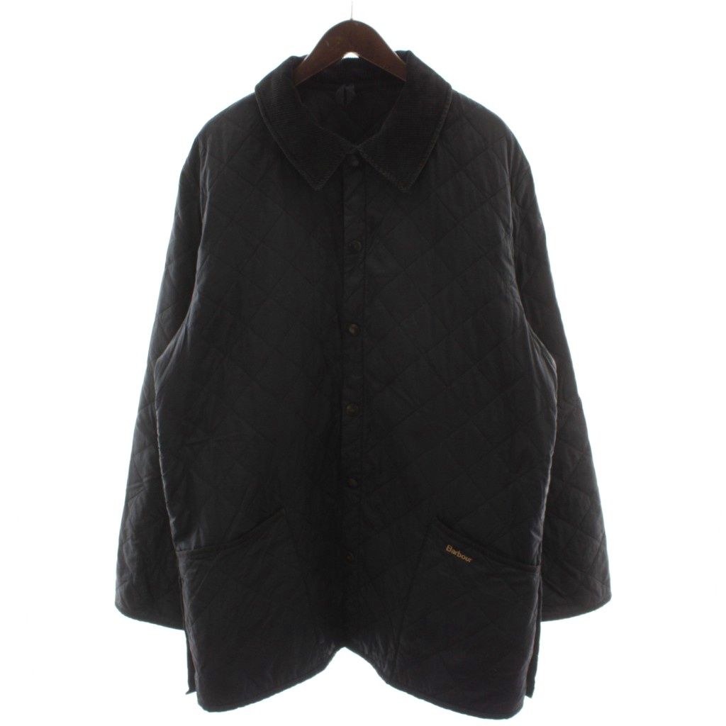 バブアー Barbour キルティングジャケット ブルゾン 黒 ブラック 長袖 /GG55