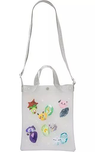 [Used] Miscellaneous Goods SHINKA NO ISHI 2WAY Clear Tote Bag “Pokemon” Pokemon Center Limited