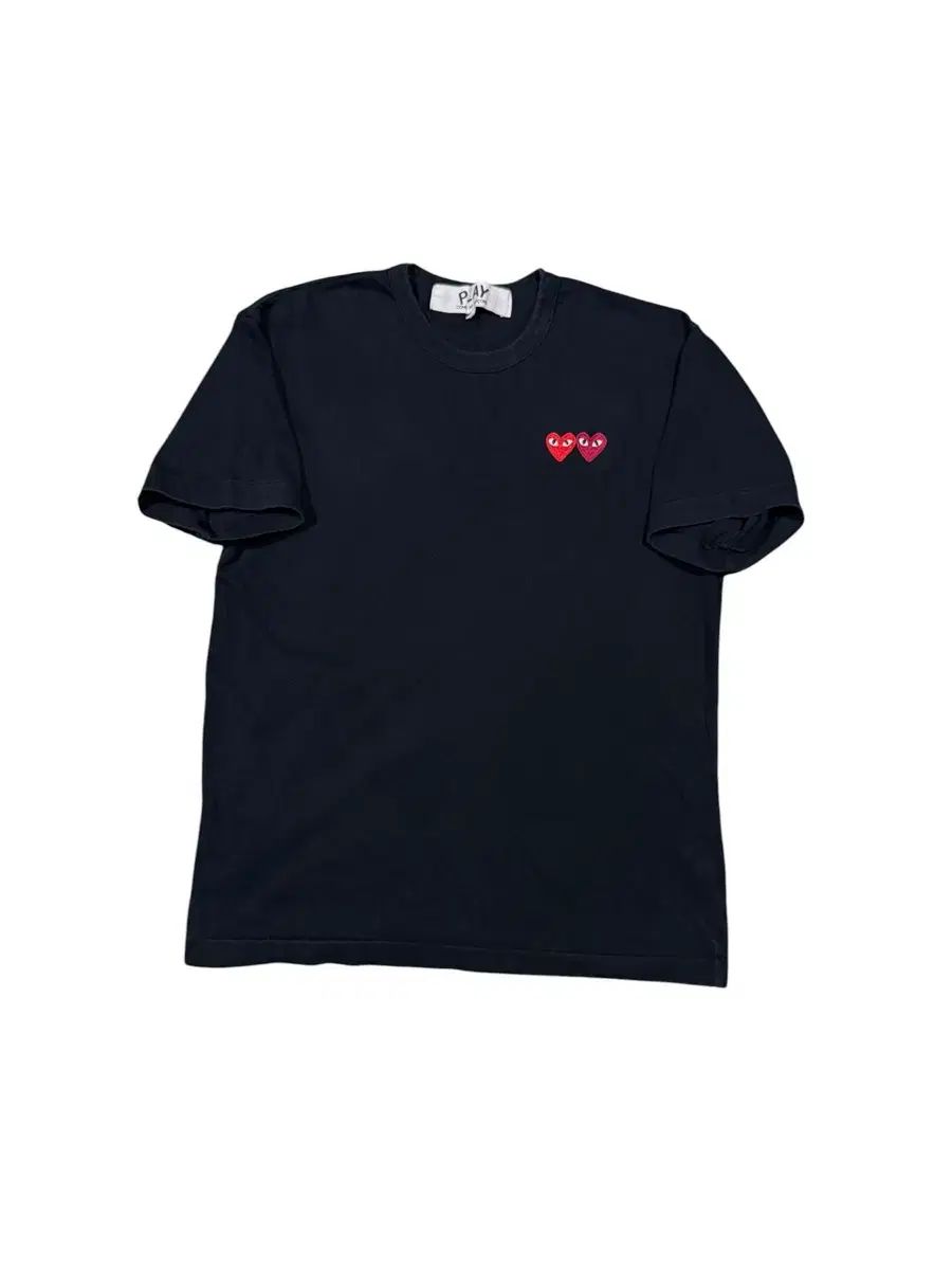 COMME des GARCONS 꼼데가르송 ダブルワッペン 半袖