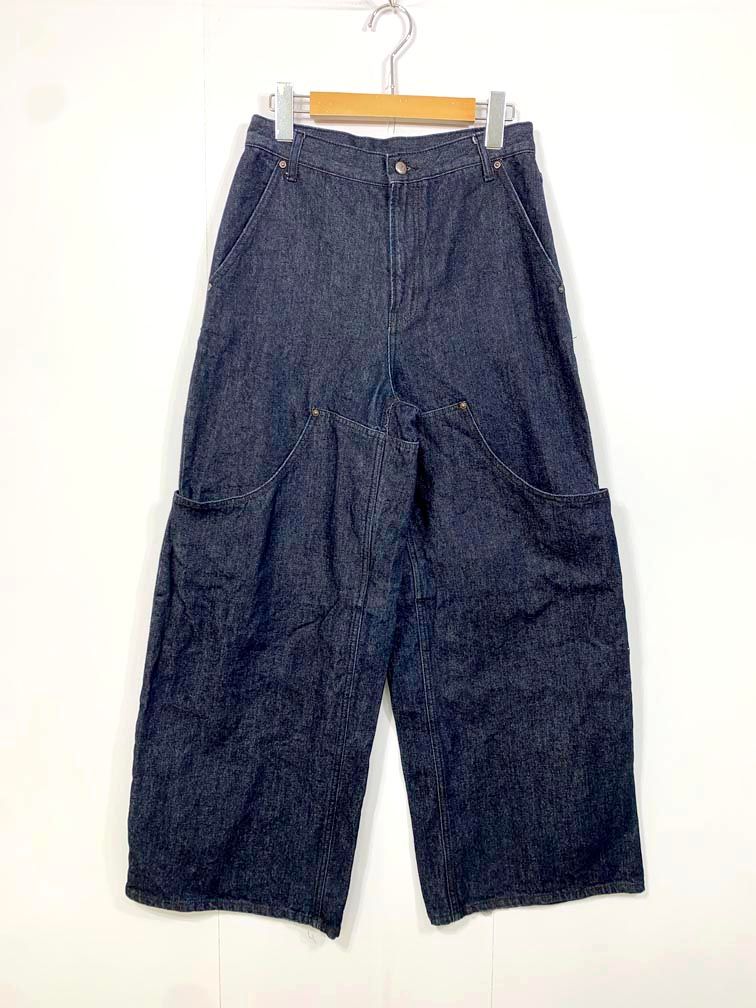 ELCHELE エルチェレ ダブルニー DOUBLE KNEE EXL DENIM デニムパンツ size25/紺 ■■◎レディース