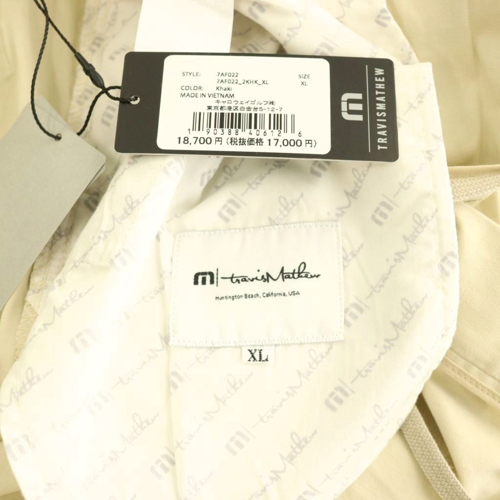 トラヴィスマシュー TravisMathew リネン混 ストレッチパンツ