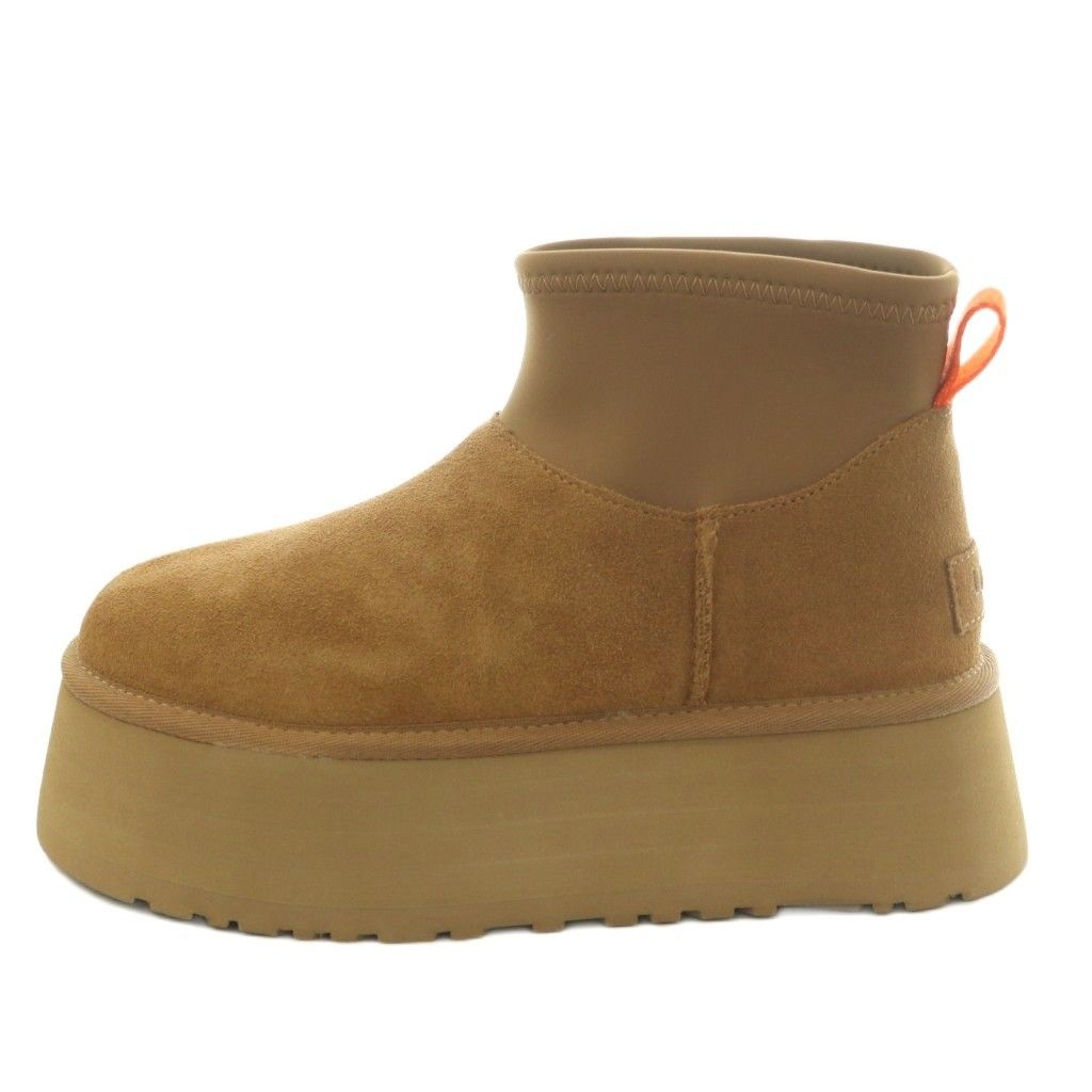 アグ オーストラリア UGG australia Classic Mini Dipper ショートブーツ 厚底 US6 23.0cm 茶 ブラウン 1168170 /MI ■OS ■SH