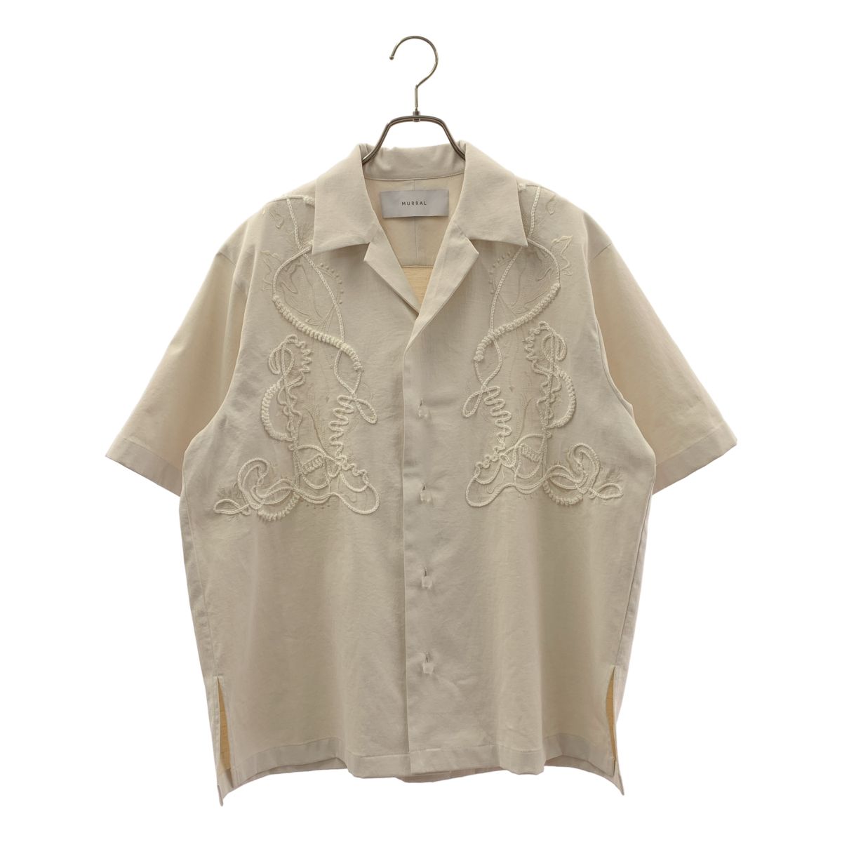 MURRAL / ミューラル | 2025SS | Cucurbita embroidered shirt エン