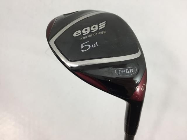 返品OK 【中古ゴルフクラブ】プロギア NEW egg (赤エッグ) ユーティリティ 2017 オリジナルカーボン U5
