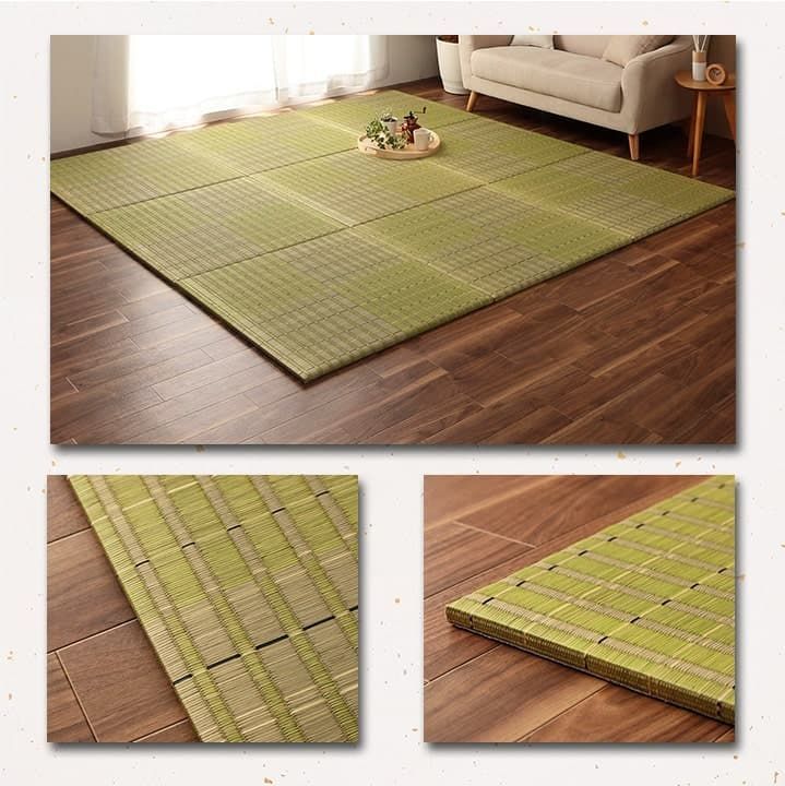 置き畳カーペット清明82×82cm6枚組