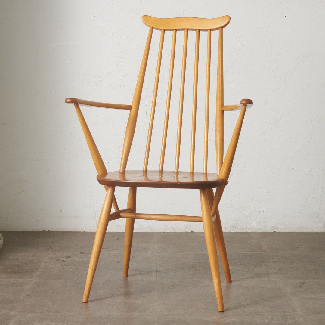 ERCOL ゴールドスミスチェア 英国 ヴィンテージ アームチェア ダイニングチェア ウィンザーチェア 椅子 イギリス アーコール 100033