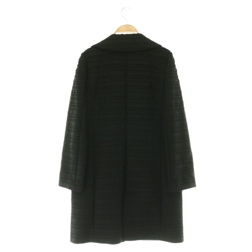 トゥービーシック TO BE CHIC ステンカラーコート ロング 40 ブラック