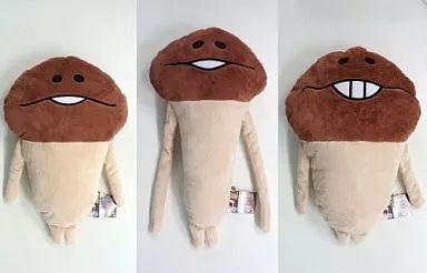 【中古】クッション・抱き枕・本体(キャラクター) 全3種セット ぬいぐるみクッション 「おさわり探偵なめこ栽培キット」