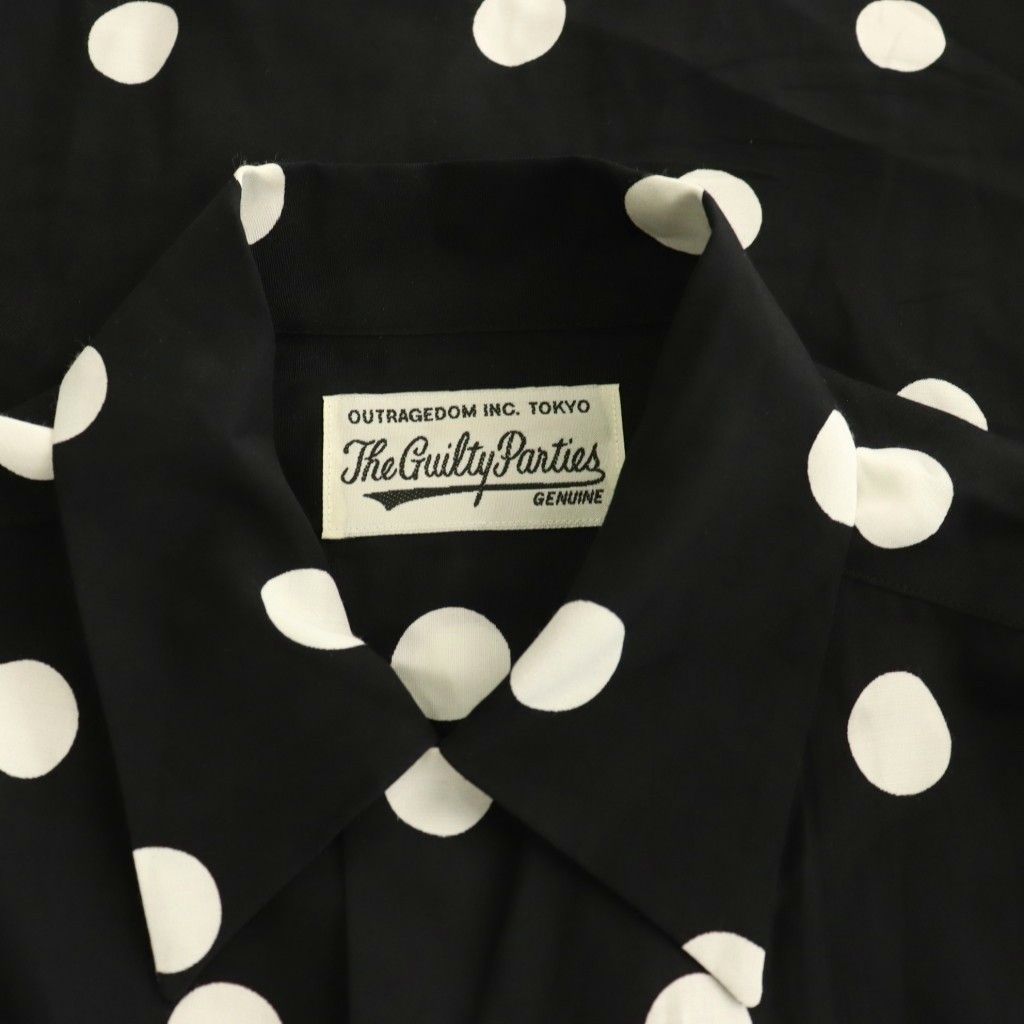 ワコマリア WACKO MARIA DOTS HAWAIIAN SHIRTドット半袖シャツ