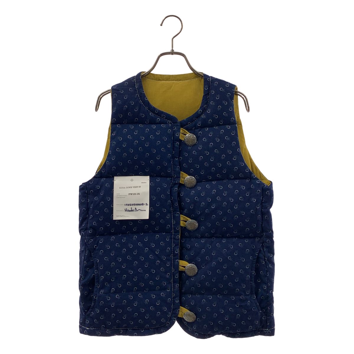 美品】 visvim / ビズビム | KORA REVERSIBLE DOWN VEST