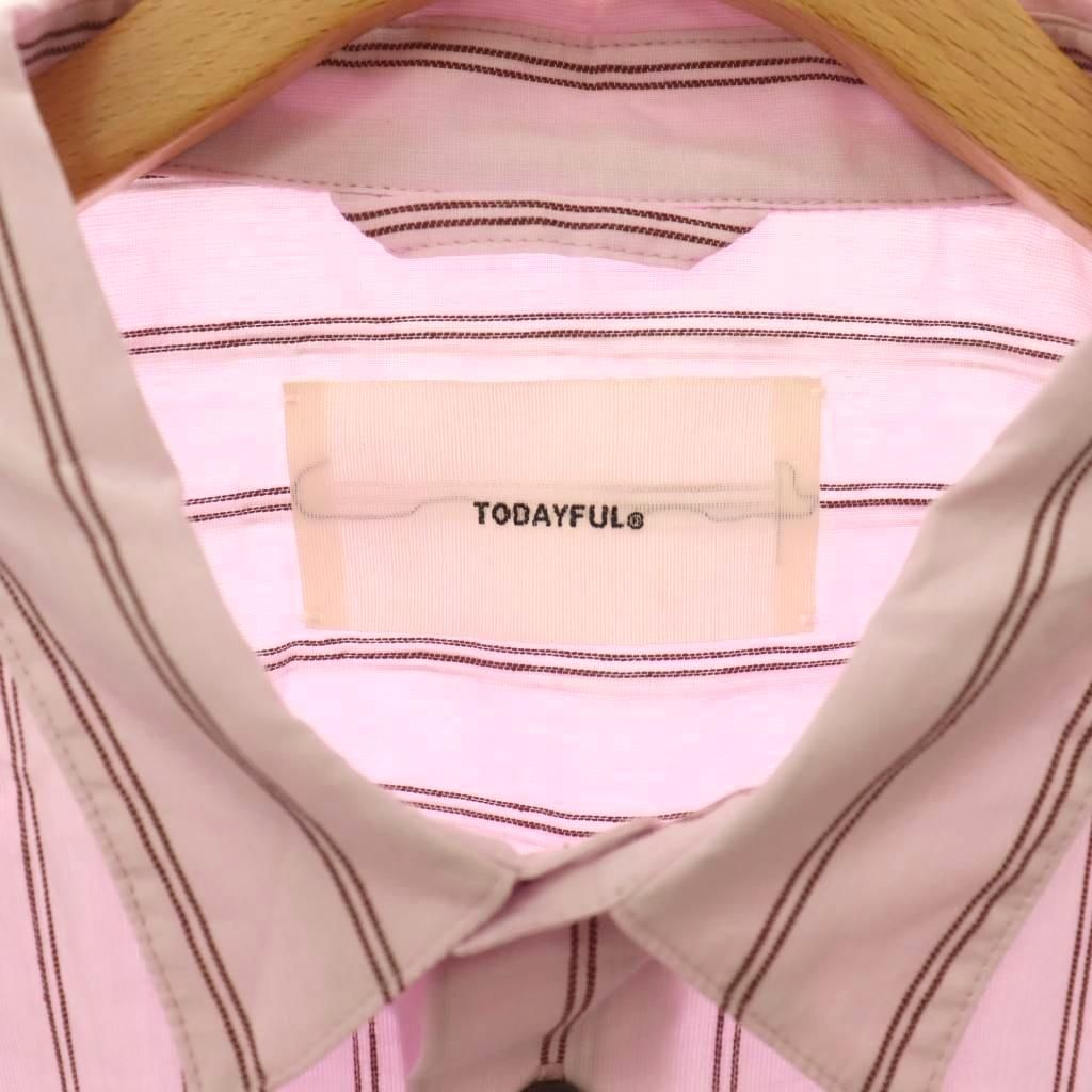 トゥデイフル TODAYFUL 26SS stripe pocket shirts シャツ ストライプ
