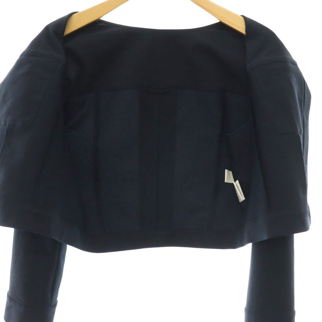 アナイ ANAYI 25AW サッカーストレッチクロップドブルゾン ジャケット