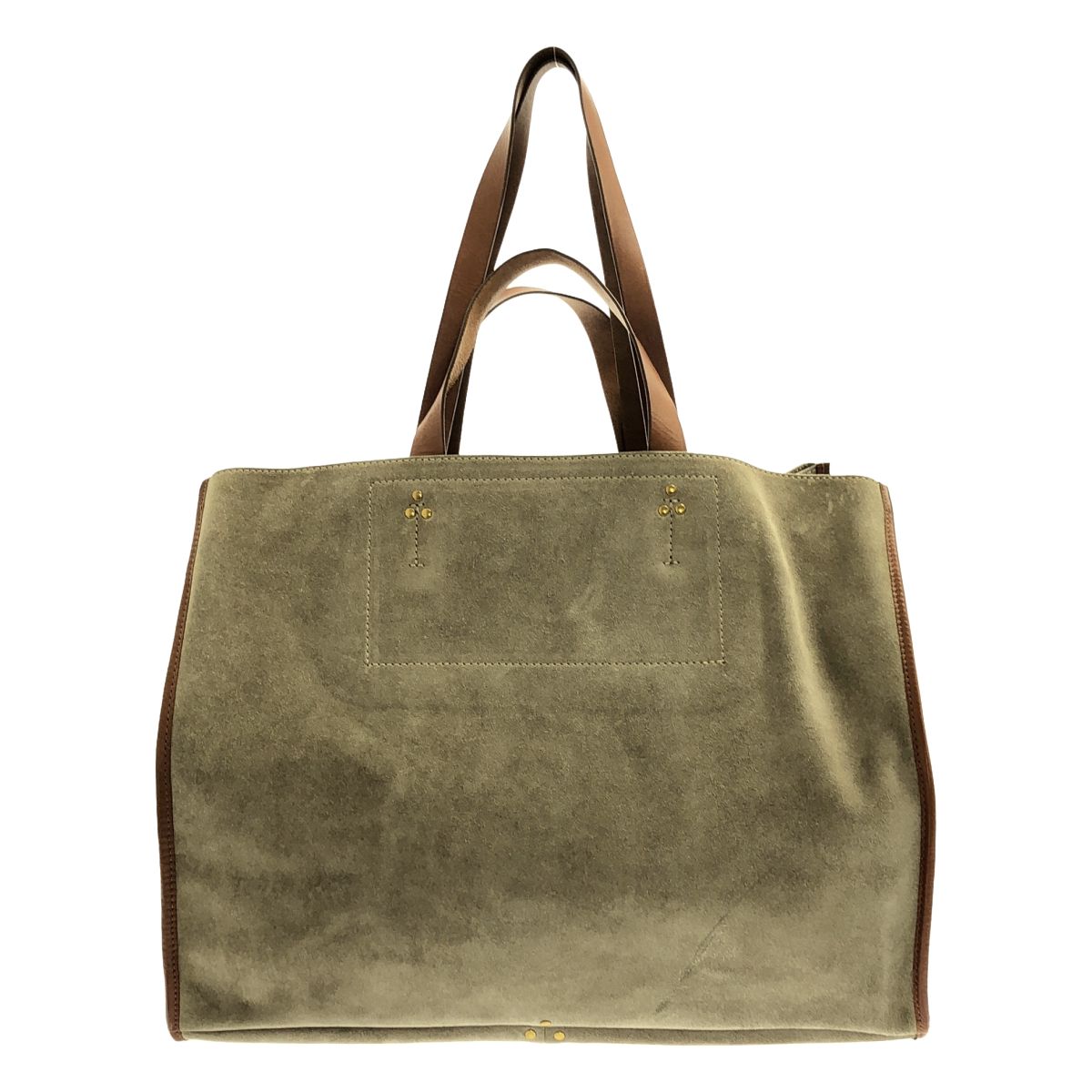 【美品】 Jerome Dreyfuss / ジェロームドレフュス | LEON スエード トートバッグ | グレー系 | レディース