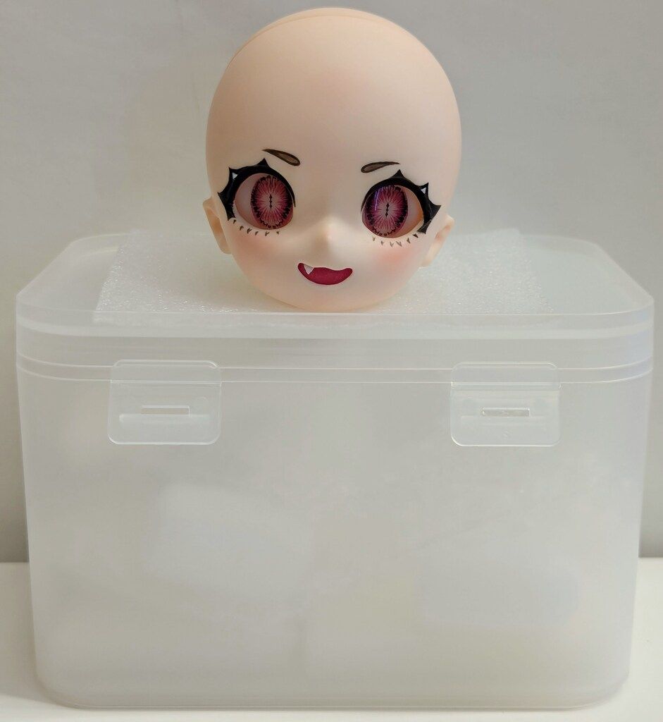 どきどきドール 1/6サイズ カスタムimomodollヘッド セミホワイト肌