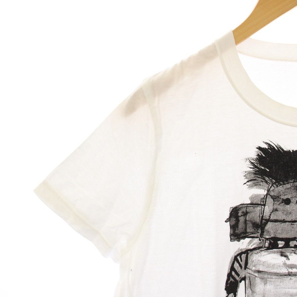 イッセイミヤケ ISSEY MIYAKE Tシャツ 半袖 クルーネック イラスト