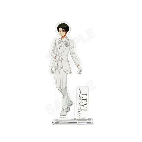 進撃の巨人 Black & White ver. アクリルスタンド 04 リヴァイ（White