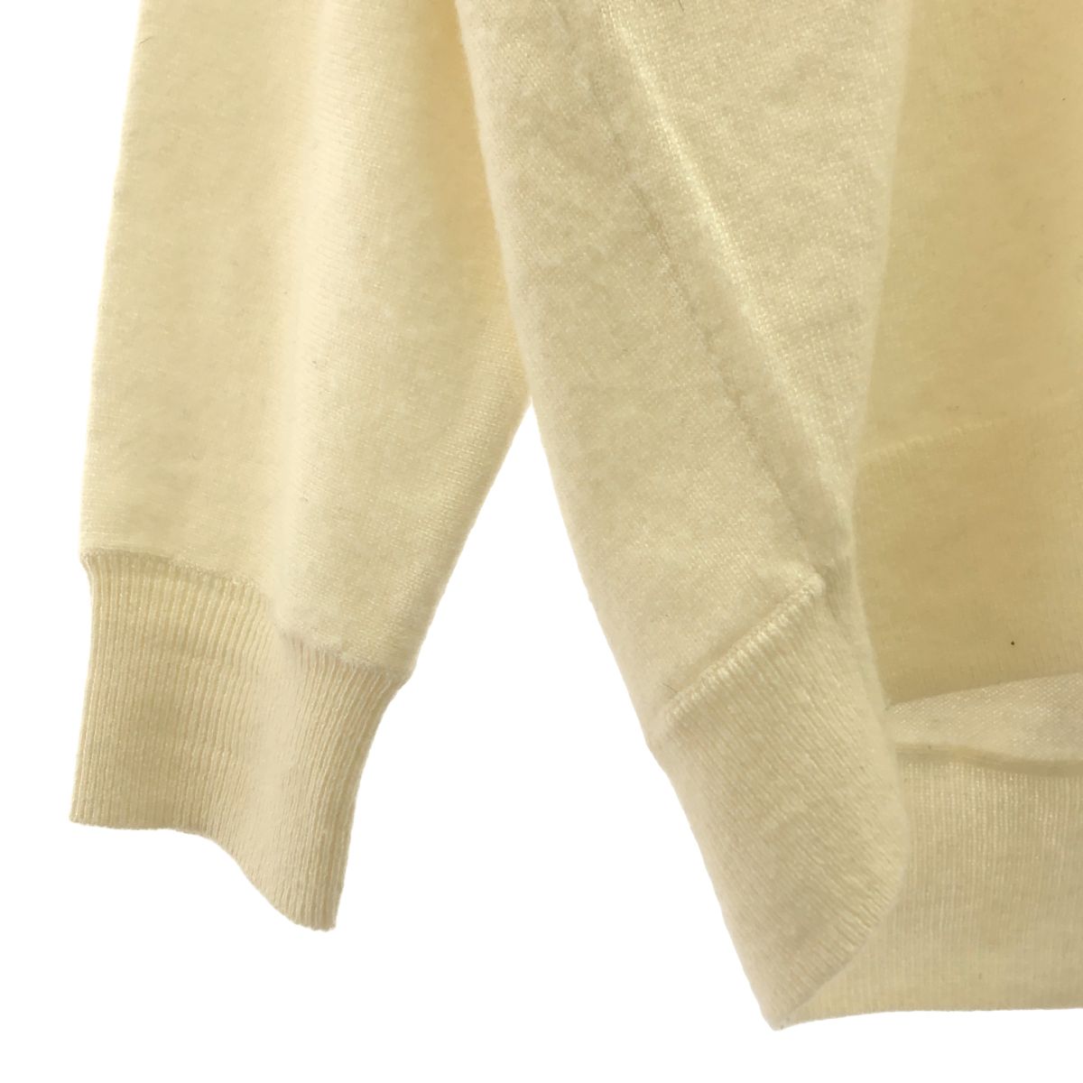 Drawer / ドゥロワー | cashmere 100％ / カシミヤ ロゴボタン ニット