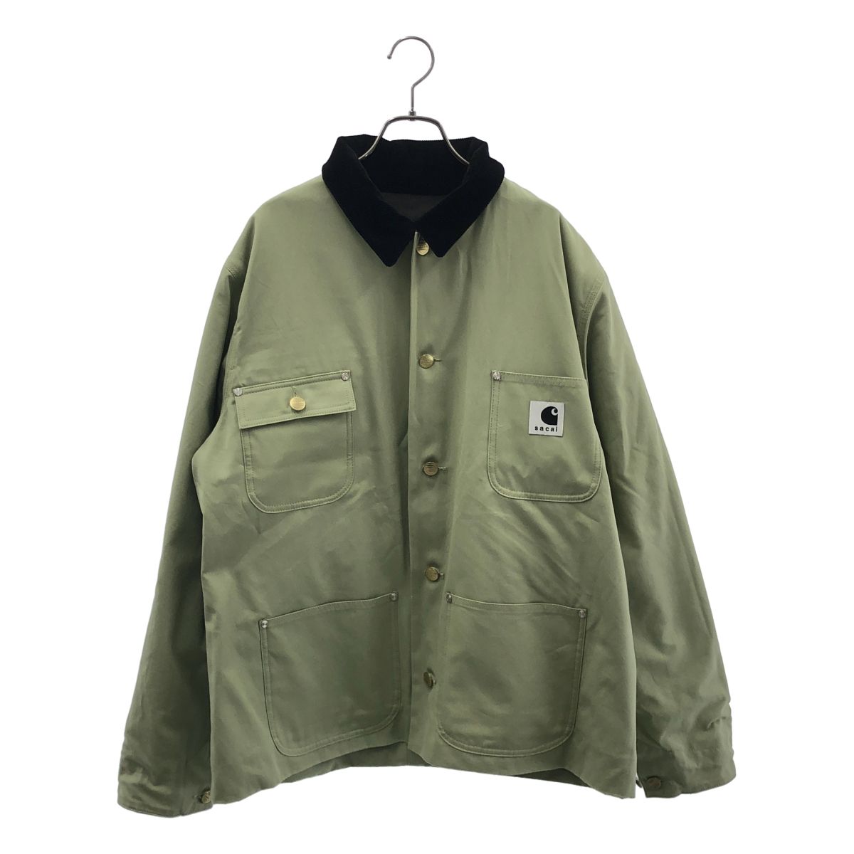 カーハート× sacaiリバーシブル ダック ジャケット サイズ3 sacai / サカイ | 2024SS | ×Carhartt WIP / Reversible Duck Jacket