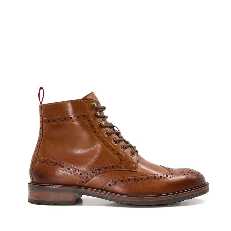 デューンロンドン メンズ シューズ ブーツ・レインブーツ ブローグ Dune London Dune Create BrogueBt Sn51 Tan 511 タン