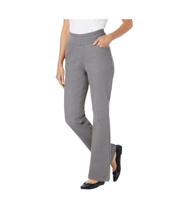 ウーマン ウィズイン レディース ボトムス デニムパンツ ブーツカットール ブーツ ジーンズ Woman Within Womens Within Tall FlexFit PullOn Bootcu