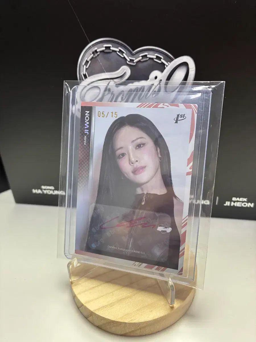 プロミスナイン(fromis_9) プロミスナイン・プミナ パク・ジウォン(PARK JIWON) テレカ オート カード 15個 限定