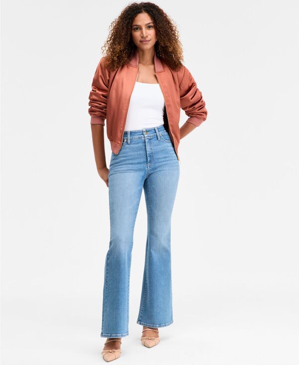アイエヌシー インターナショナル コンセプト レディース ボトムス デニムパンツ ジーンズ INC International Concepts Womens HighRise FlareLeg Je
