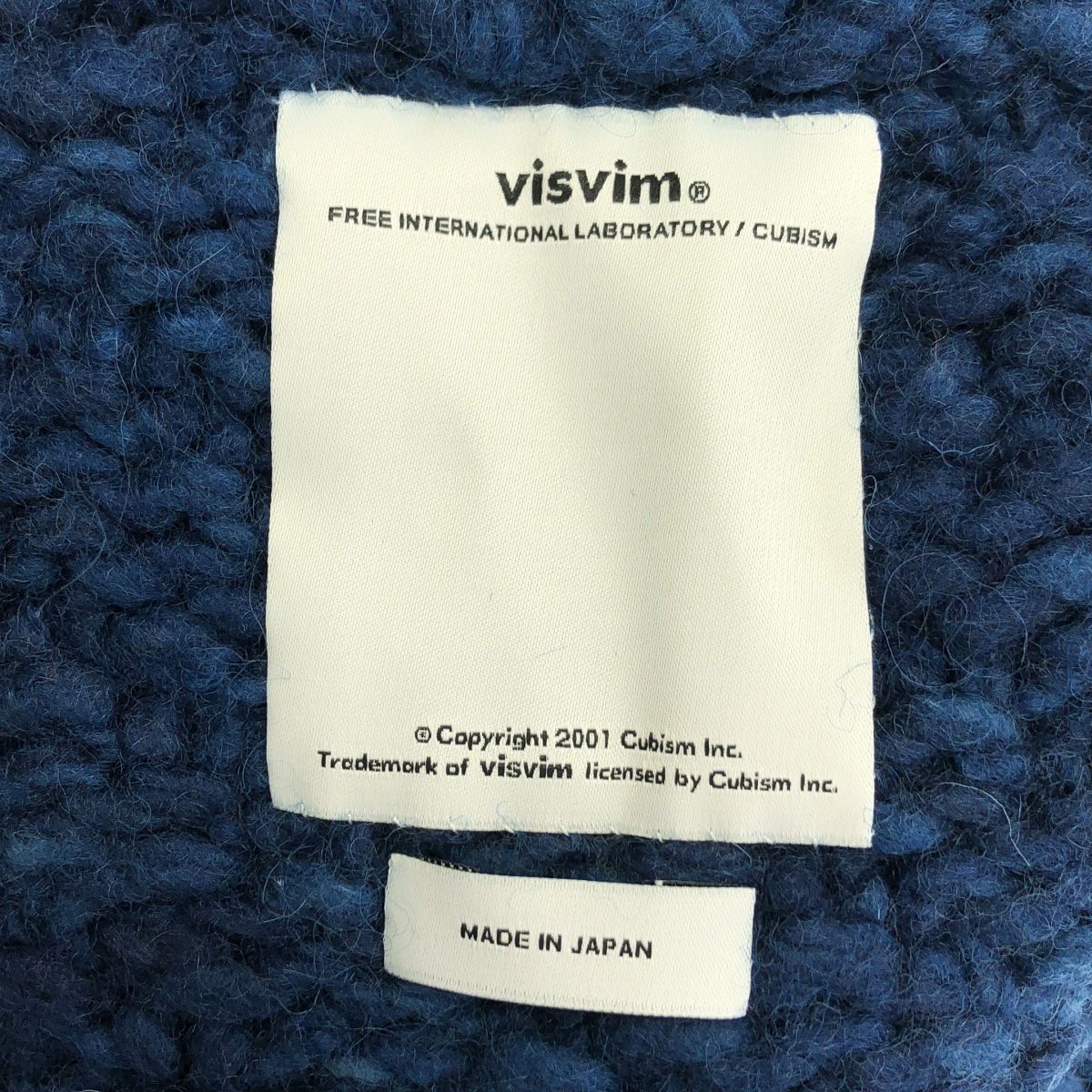 美品】 visvim / ビズビム | INDIGO COWICHAN F.Z / レザーエルボー
